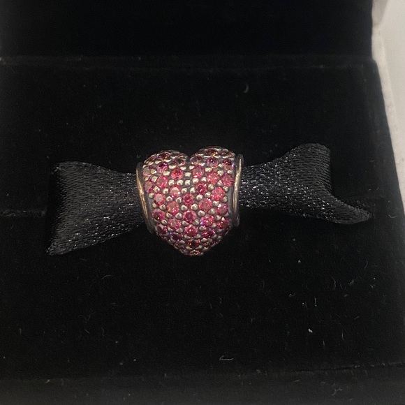 Pandora pavé heart charm!